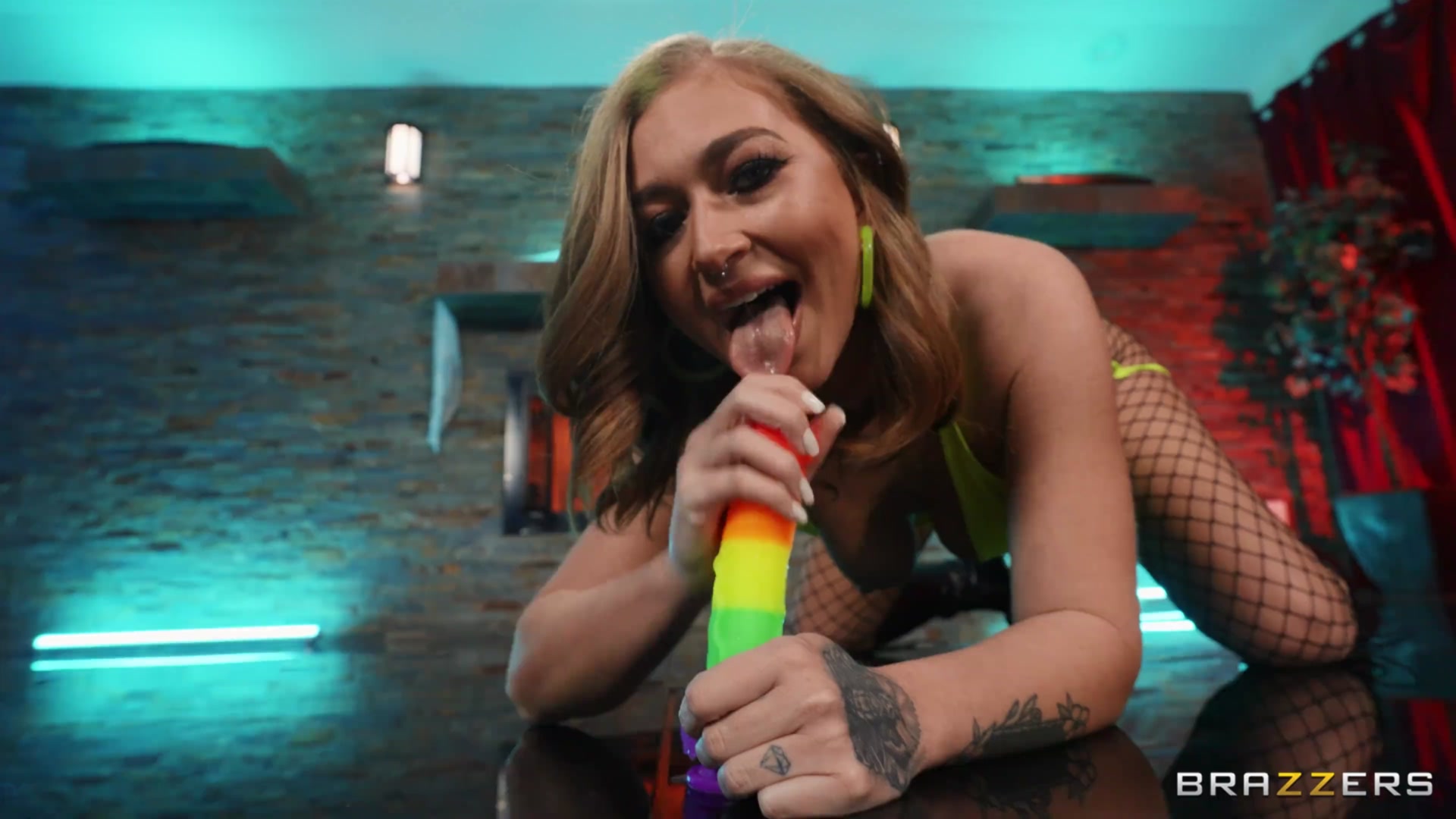 Callie Black In Filling Both Her Holes