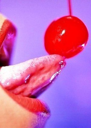 Jennifer, fruit and drink going great together