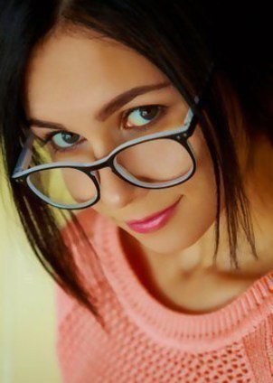 Slutty nerd Alla Plays With Her Sweet young Pussy