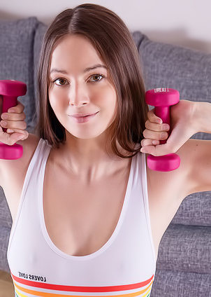 Supple Beauty Haddie Ensures Every Inch Of Her Stunning Body