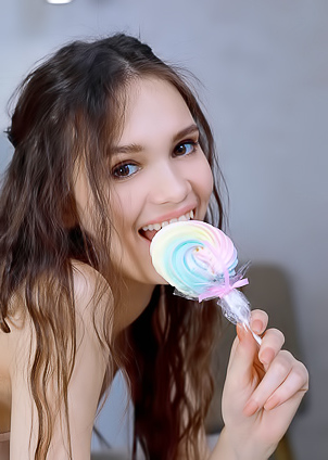 Anastasia Bella Offering An Enticing Rear View Of Her Perfect Ass