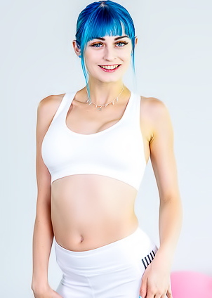 Jewelz Blu In Blue Hair, Deep Pussy