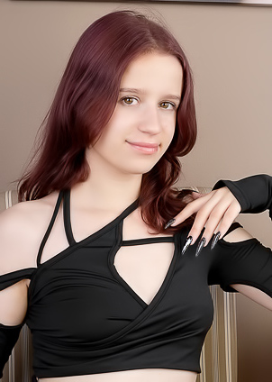 Cute Teen Russian Coed With A Slim Figure