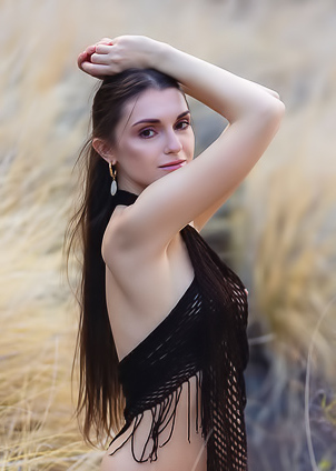 Monika May Naked And Free-spirited