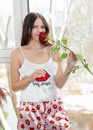 Marciana Seductive Striptease In Sensual Shorts And Necklace