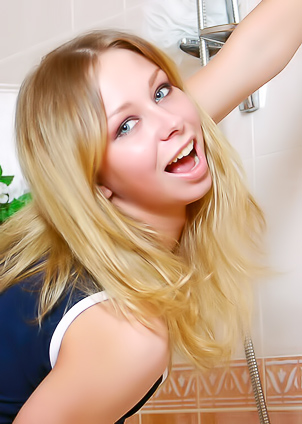 Brigitta Holds Breath, Anticipating the Command to Bare More Than Her Pussy Lips