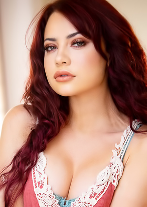 Feel the Heat as Sabina Rouge Embraces Her Own Passion